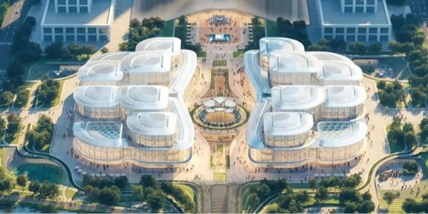 余杭未來科技城市民中心方案公布，即將開工!