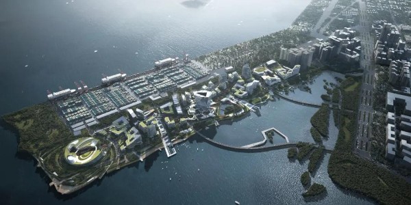 NBBJ ‘騰訊大鏟灣科技島’，構(gòu)想“網(wǎng)絡(luò)城市”