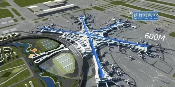 北京大興機(jī)場建筑及幕墻賞析