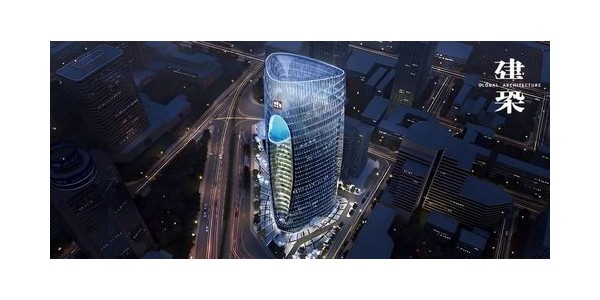 成都地標(biāo)性建筑，“天府之眼”，希爾頓頂奢酒店