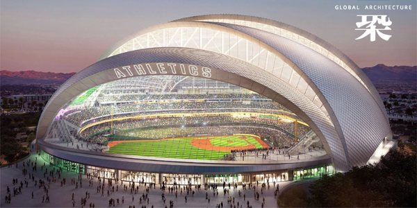 即將開(kāi)建！拉斯維加斯運(yùn)動(dòng)家隊(duì)全新主場(chǎng)