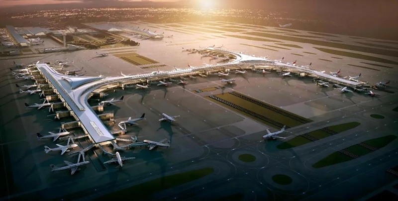 耗資387.6億的上海浦東國際機(jī)場四期擴(kuò)建通過評審，新建T3航站樓開工在即！